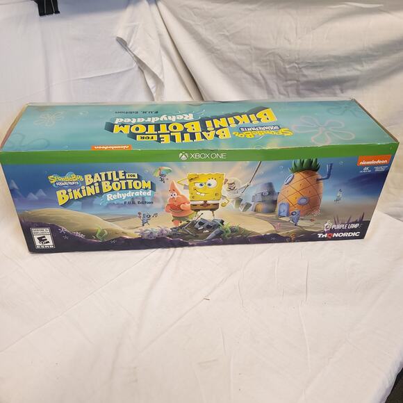Spongebob Squarepants Battle for Bikini Bottom Rehydrated FUN Edition XBox One